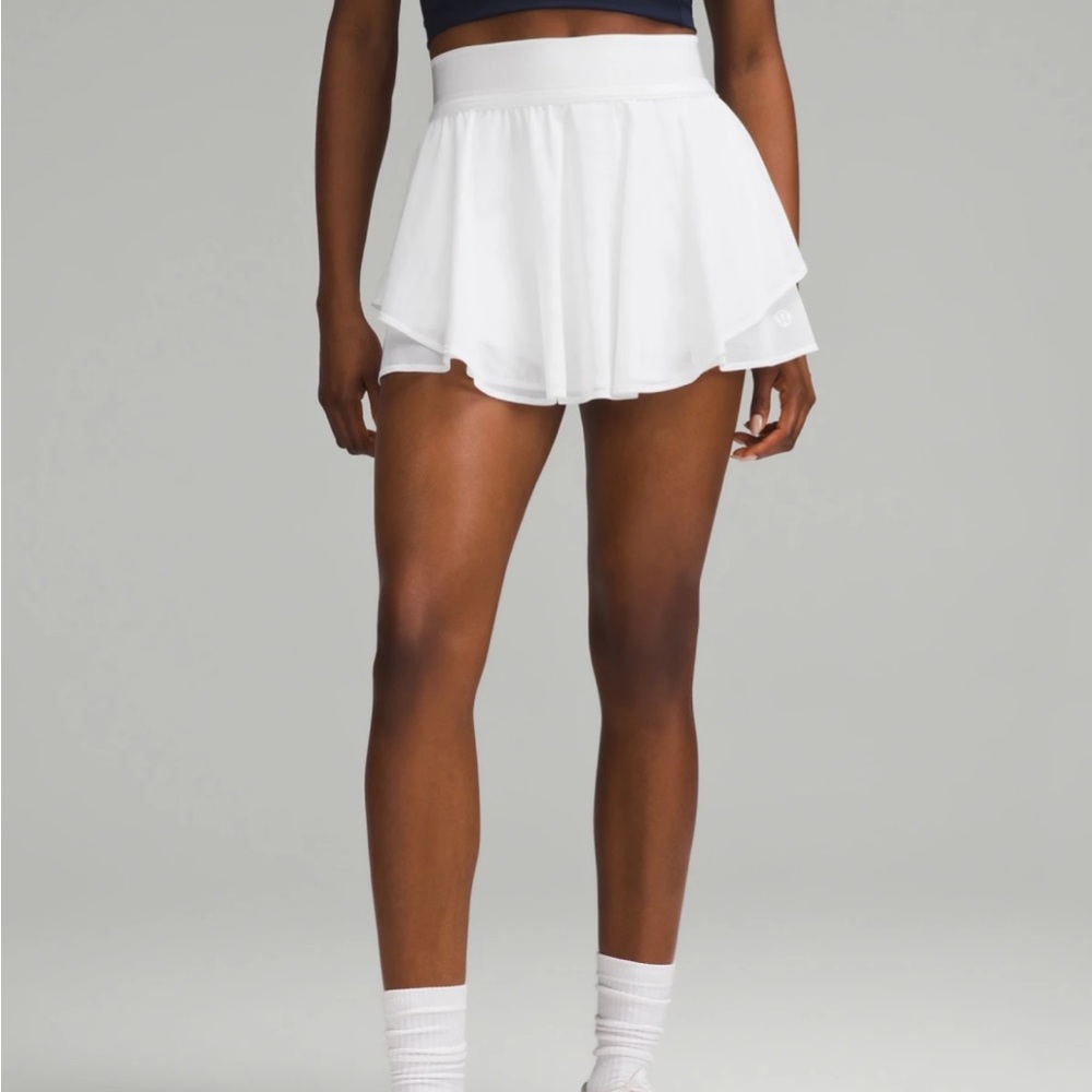Lululemon White Skirt Skort